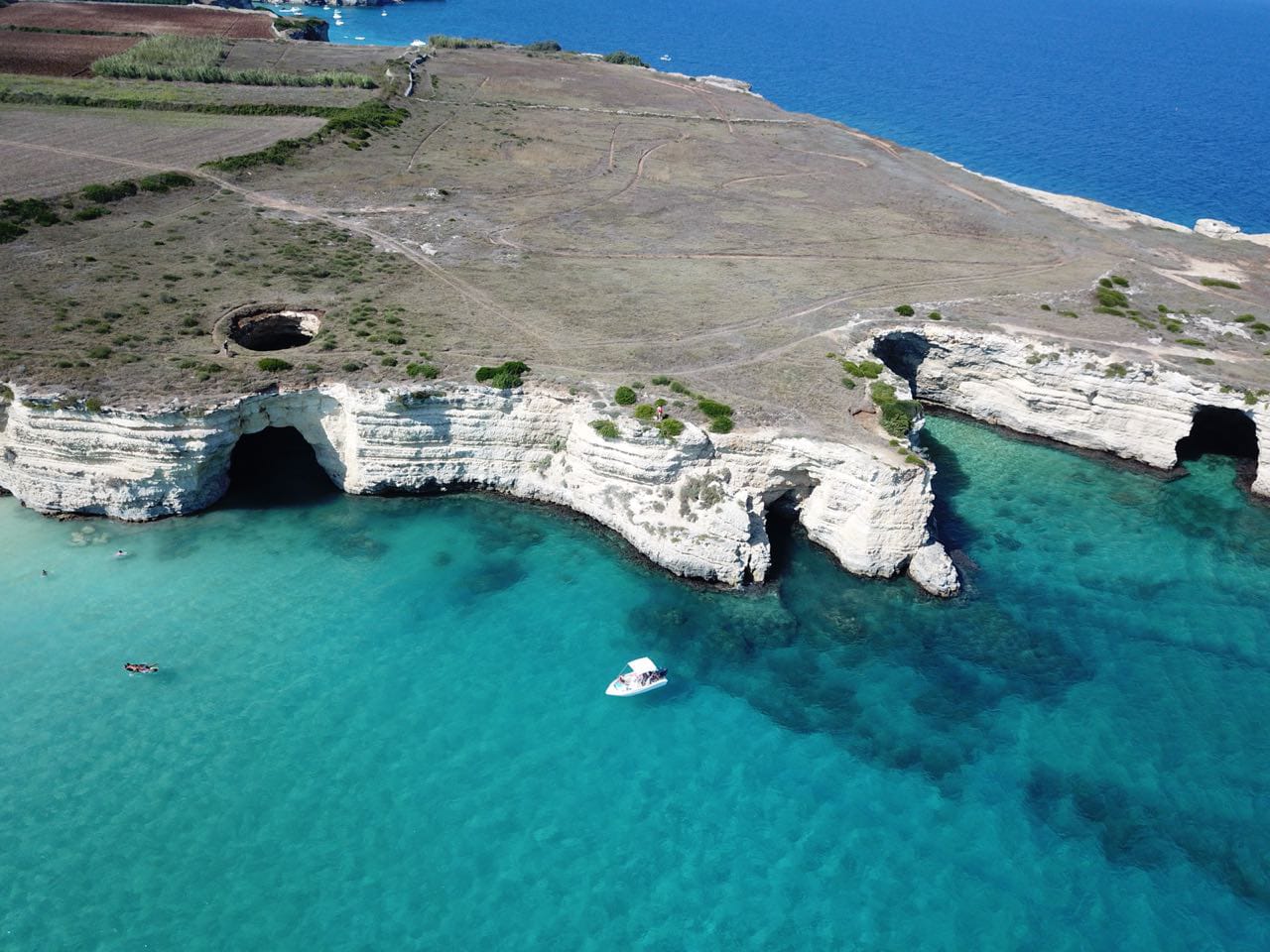 Classic Gozzo Boat Tour in Otranto