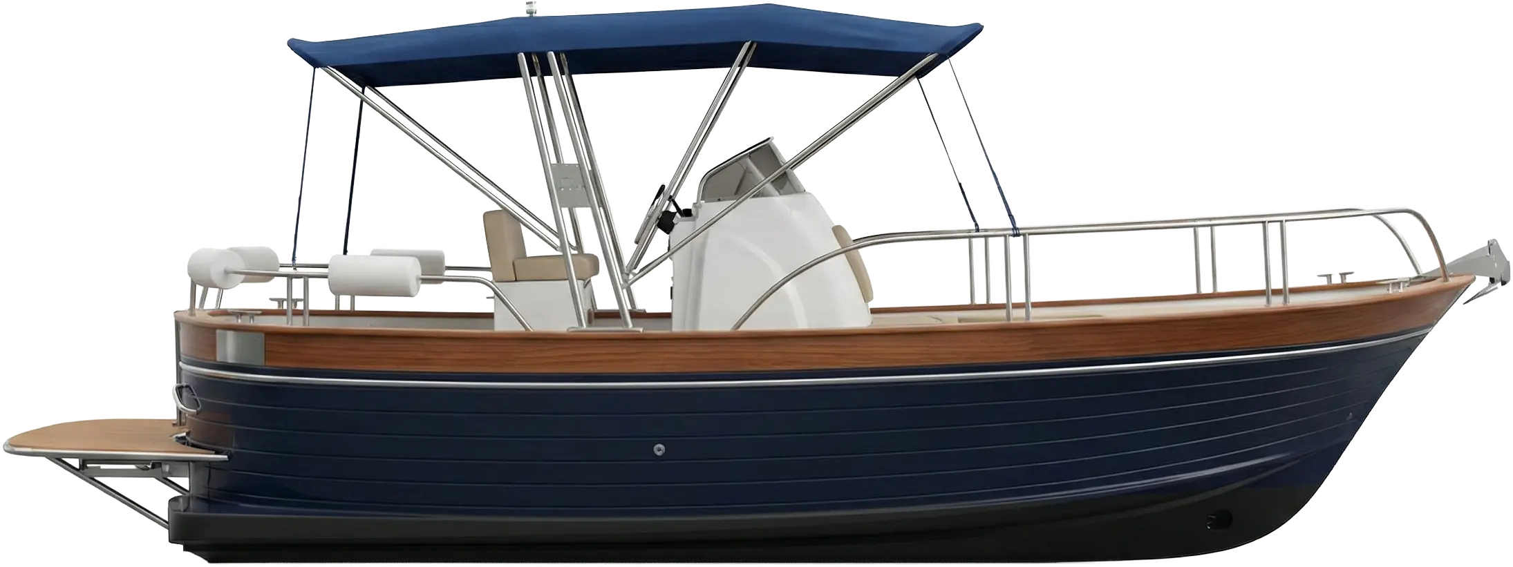 Classic Gozzo Boat Tour in Otranto - Technical Drawing