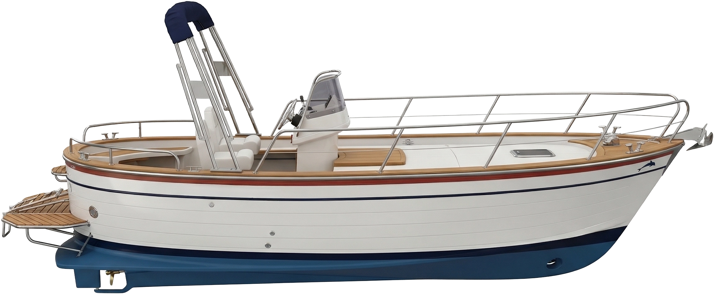 Traditional Gozzo Cruise in Monopoli - Technical Drawing