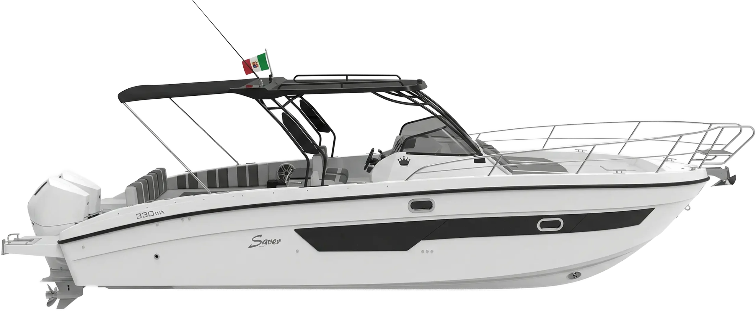 Sport Boat tour in Castro - Technical Drawing