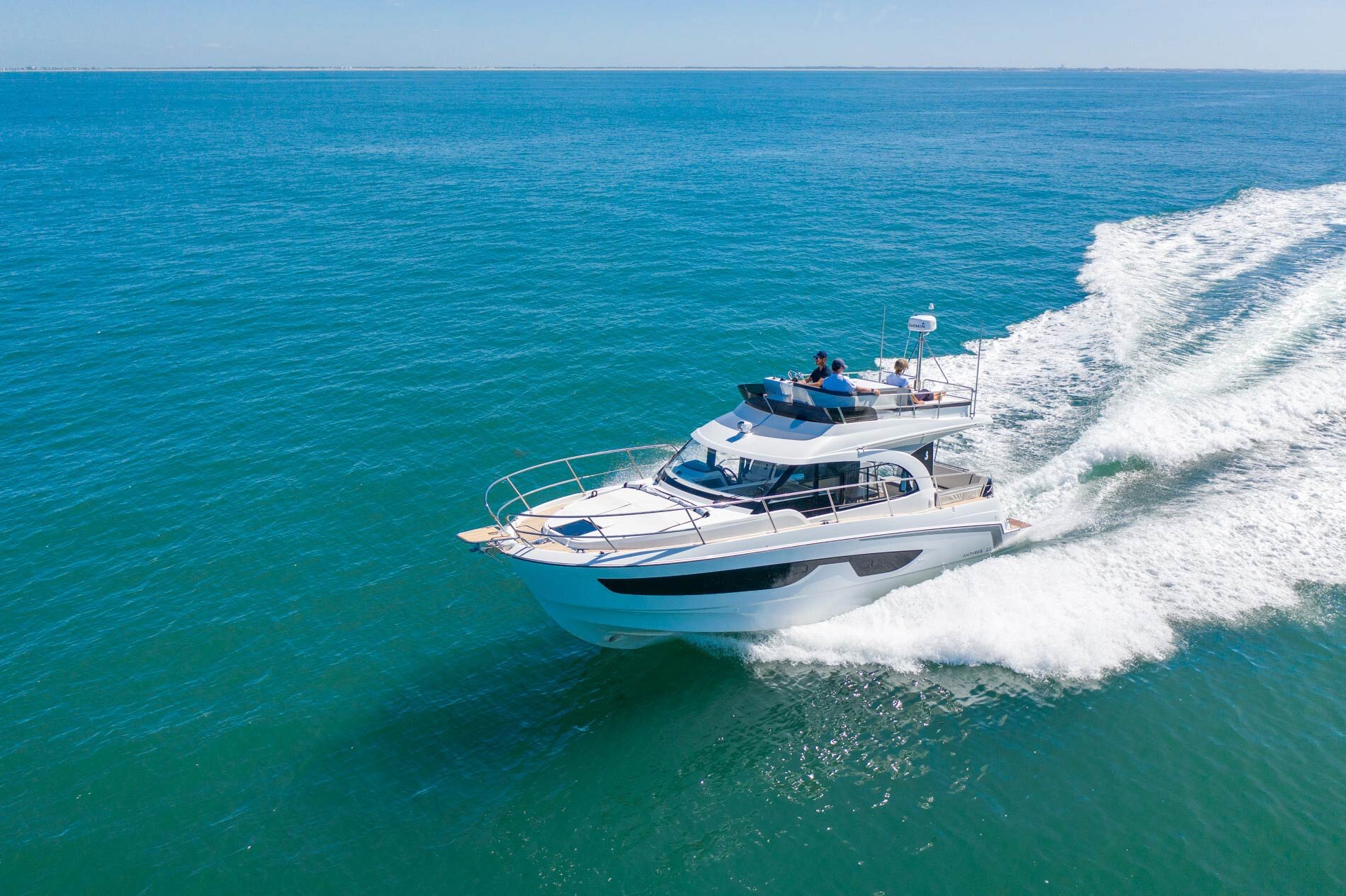 Flybridge Yacht at Polignano a Mare