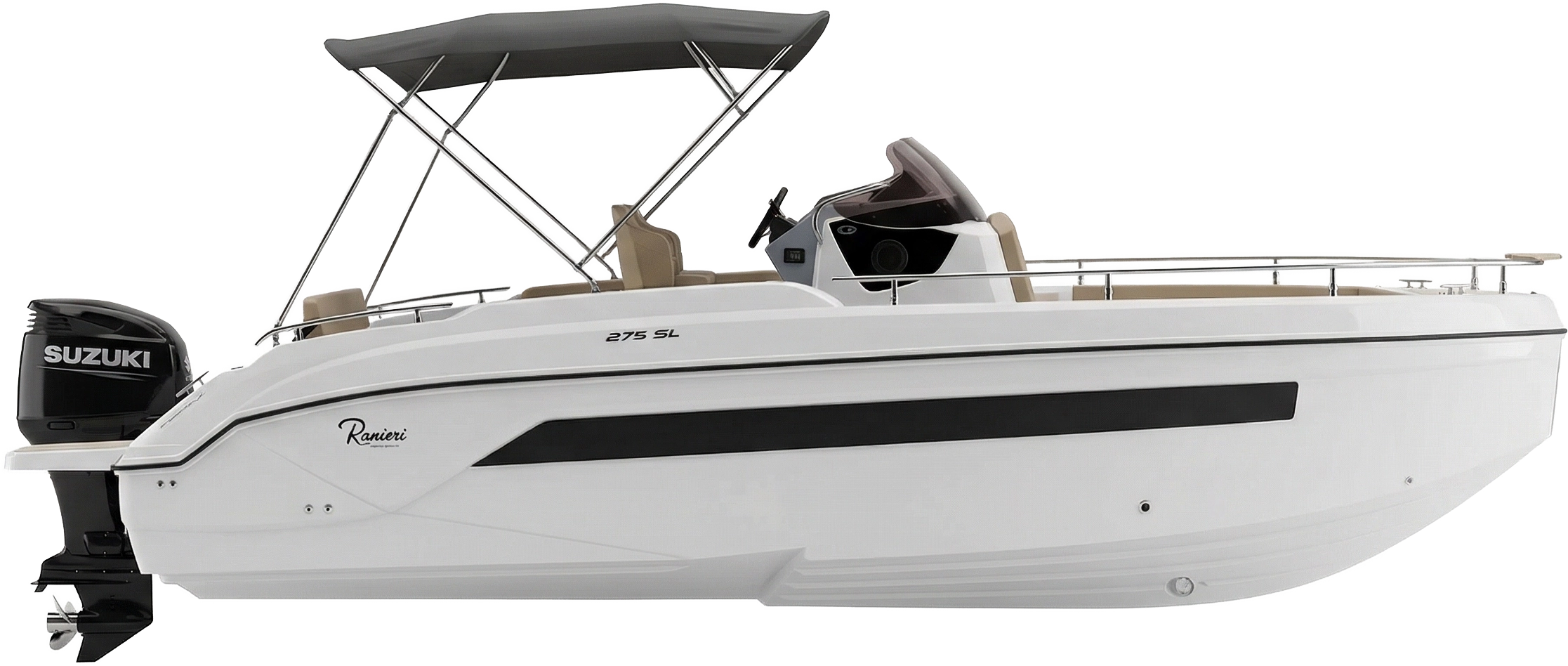 Open Speedboat tour in Monopoli - Technical Drawing