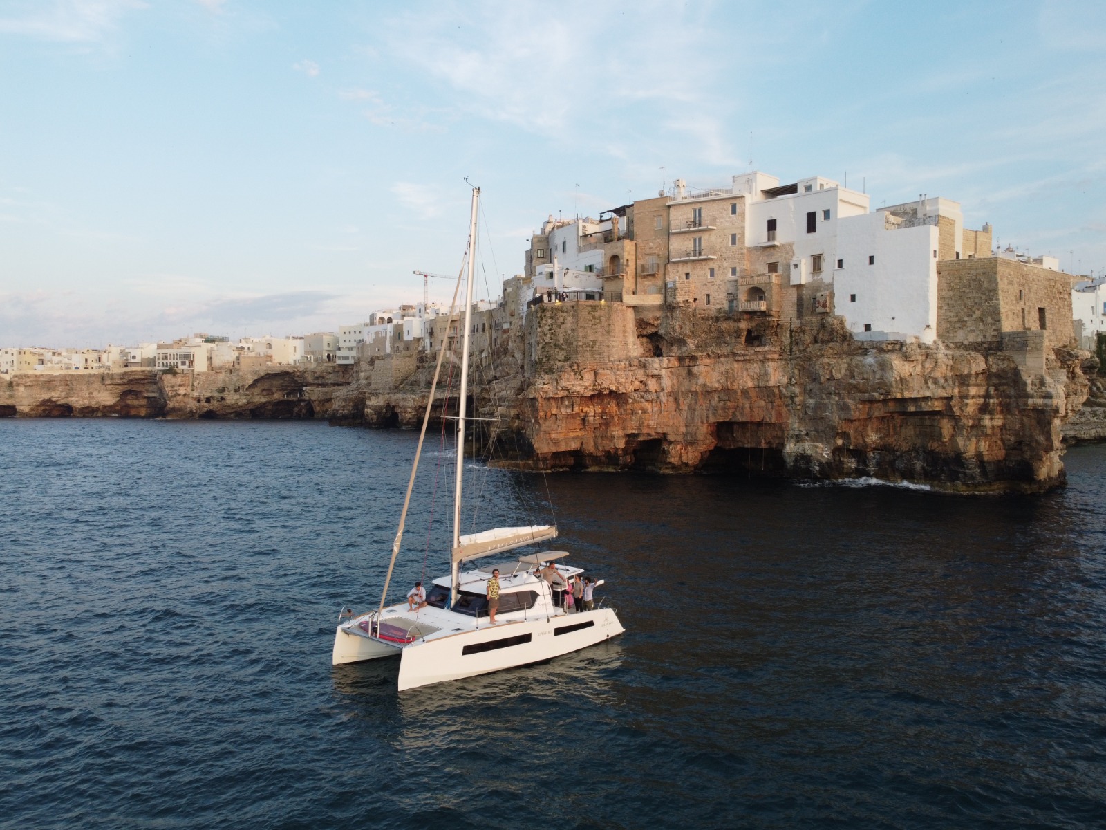 Sailing Catamaran Tour in Polignano