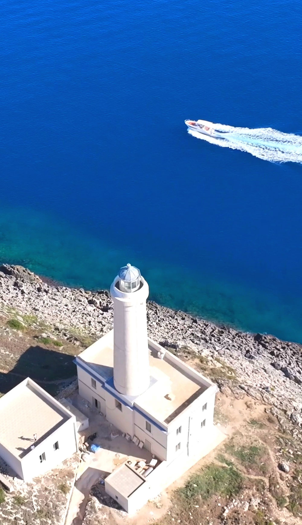 Open Motorboat Tour in Otranto