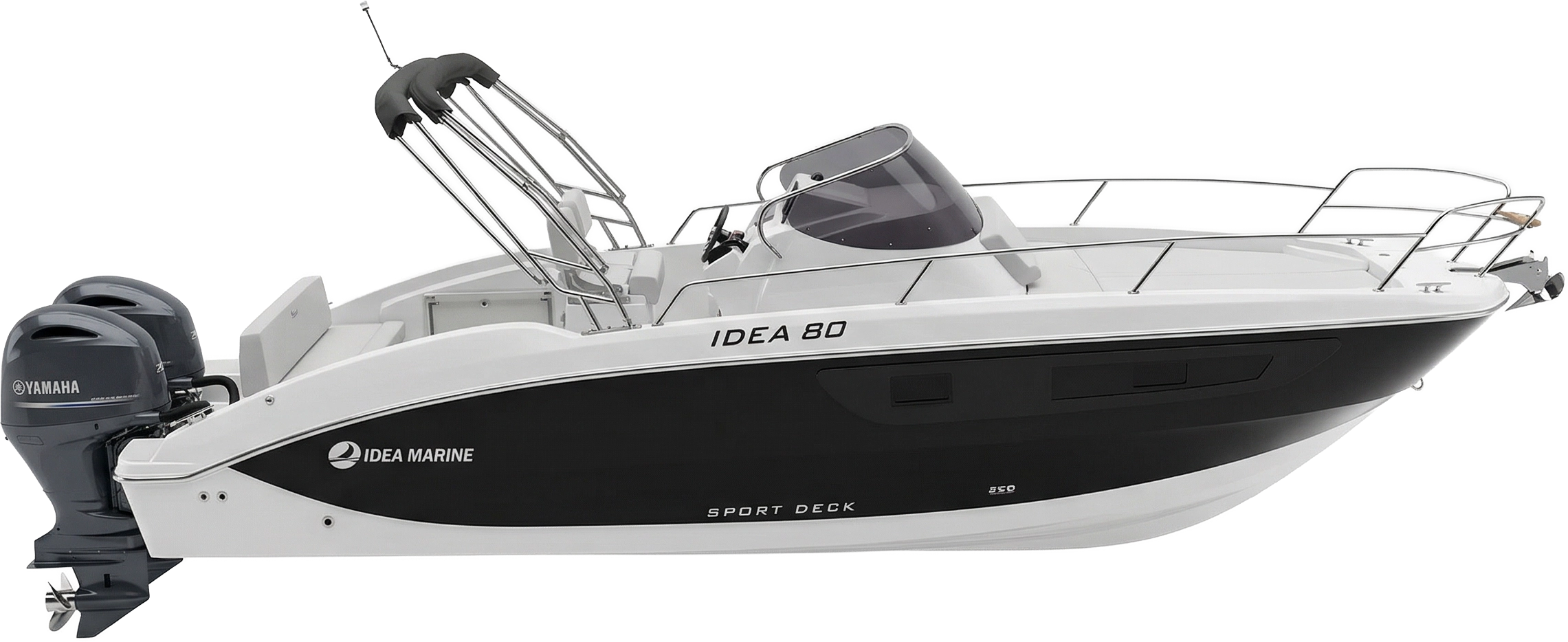 Open Motorboat Tour in Otranto - Technical Drawing