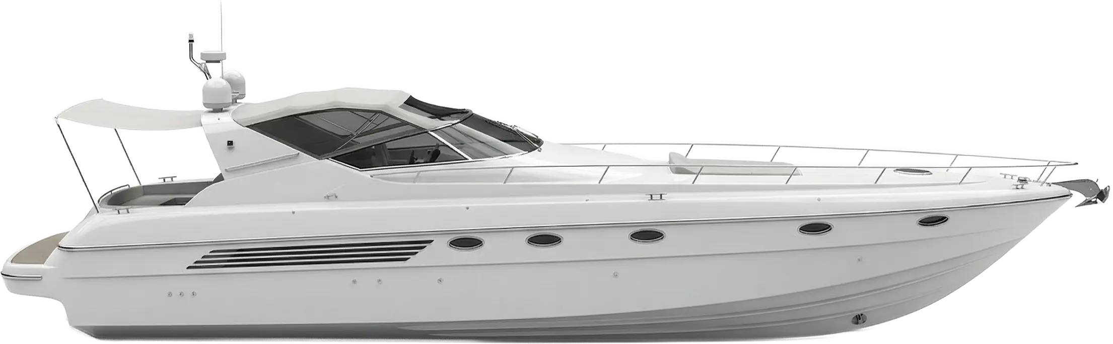 Luxury Superyacht at Gallipoli - Technical Drawing