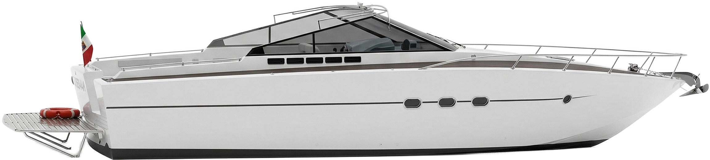 SpeedBoat at Vieste - Technical Drawing