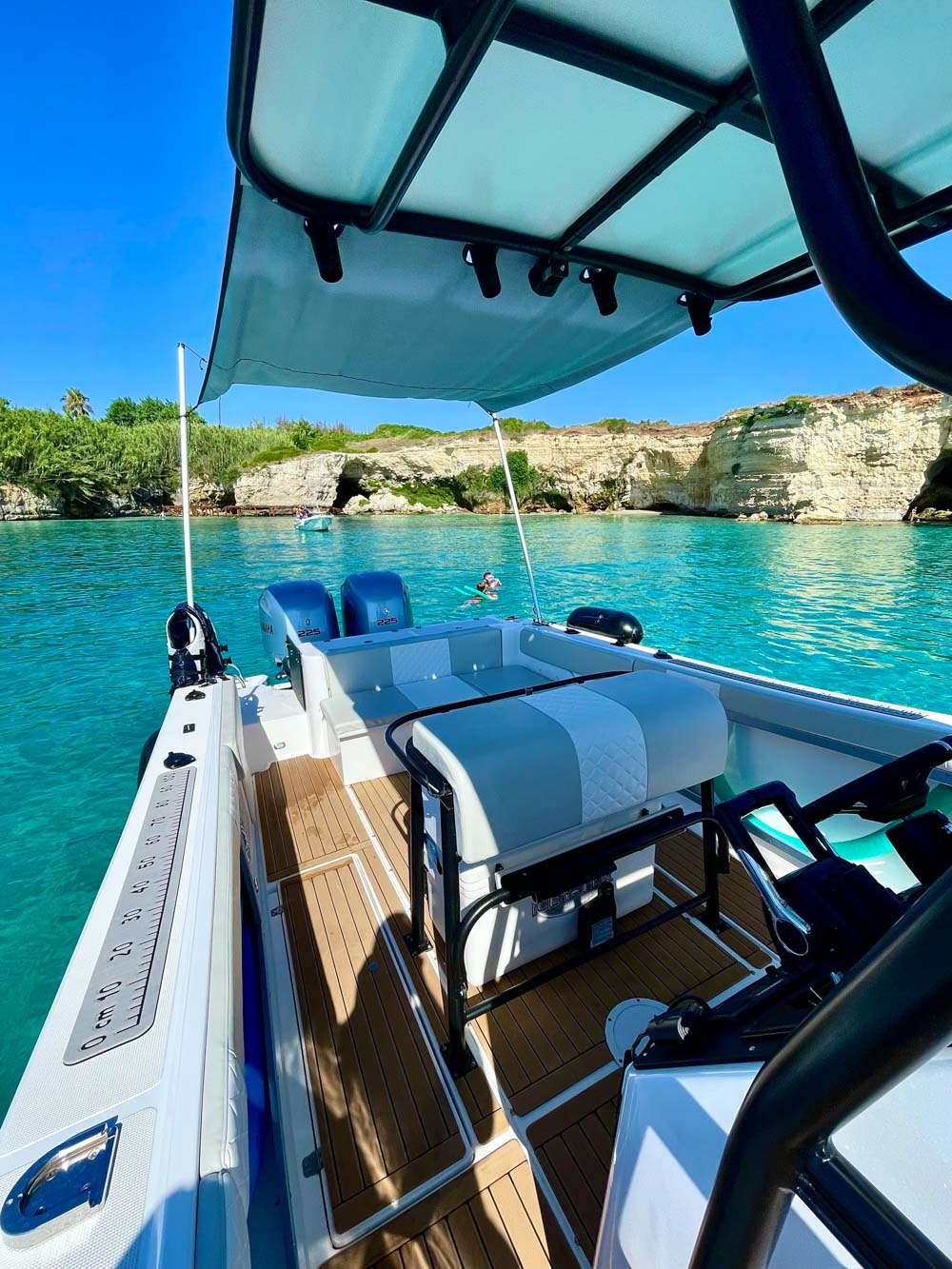 Open Speedboat tour in Otranto