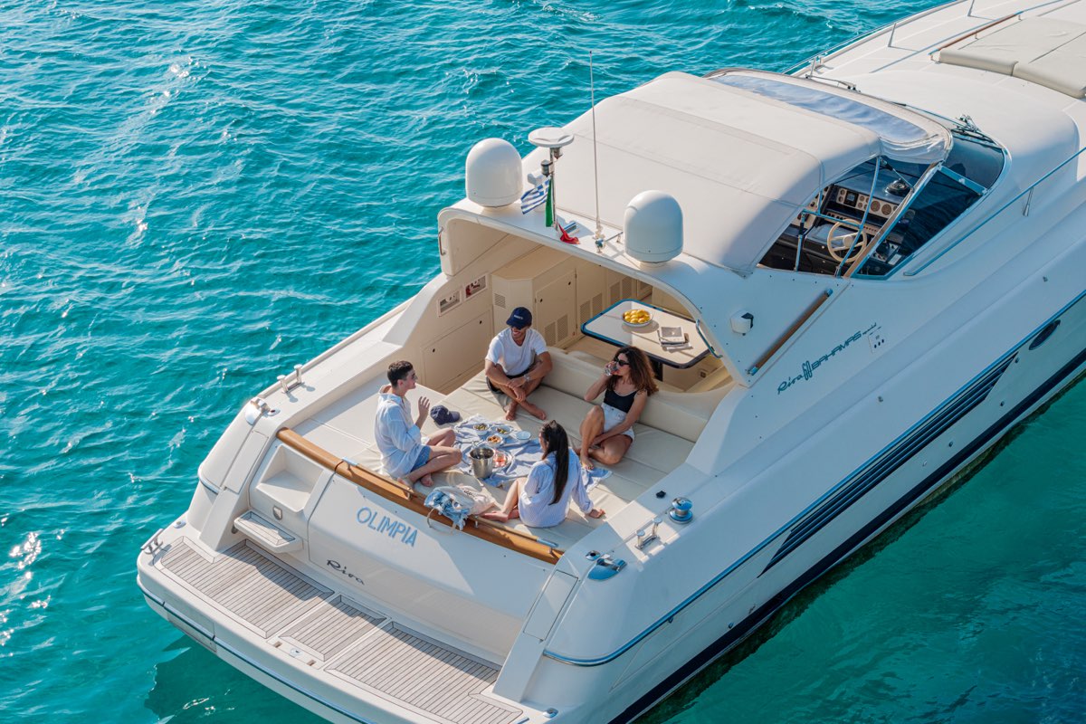 Luxury Superyacht at Gallipoli