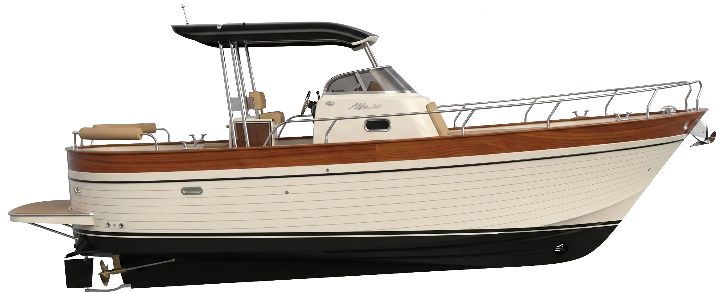 Traditional Gozzo Cruise in Castro - Technical Drawing