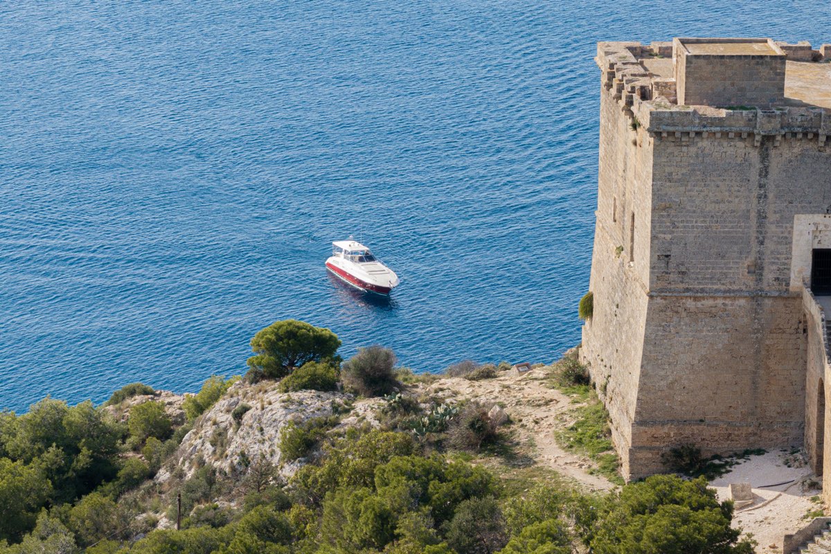 Superyacht at Gallipoli