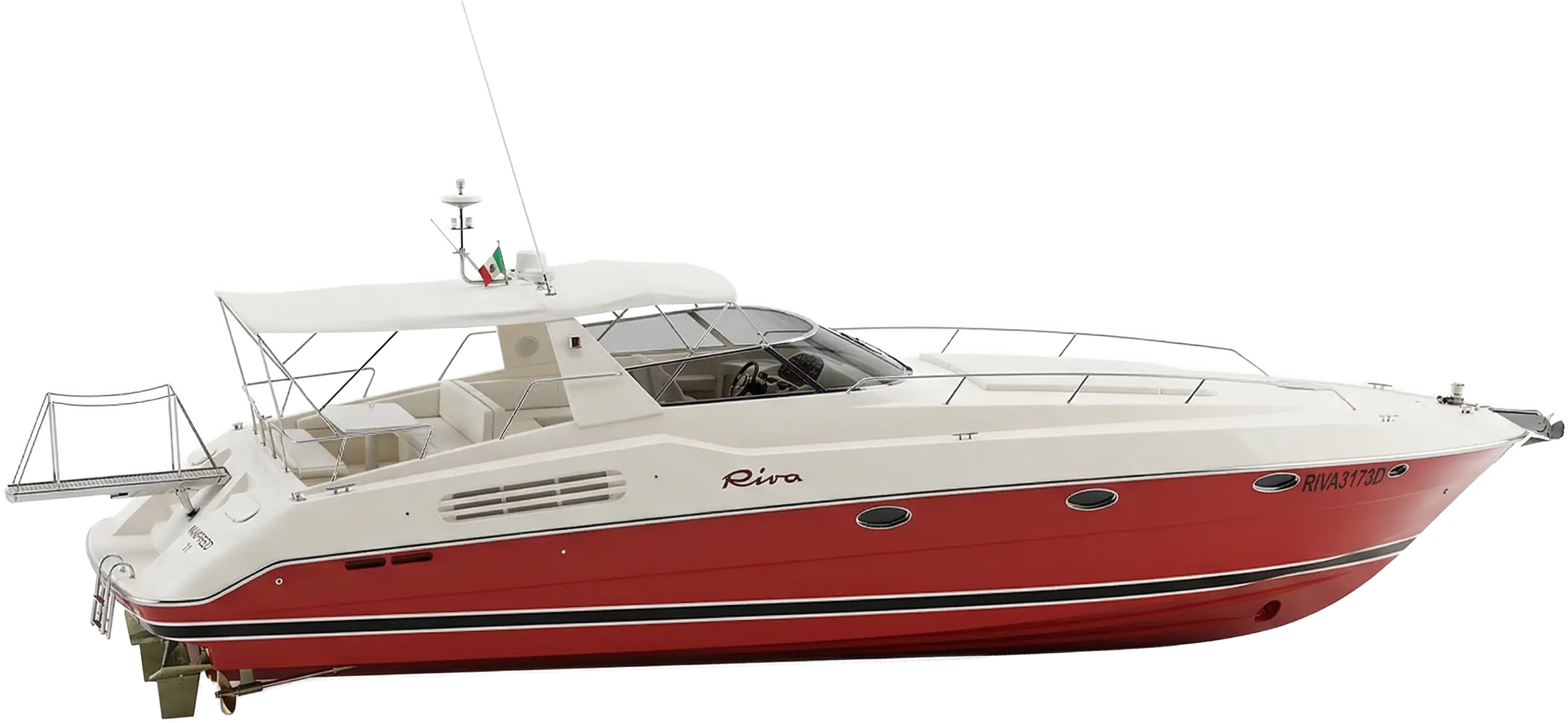 Superyacht at Gallipoli - Technical Drawing