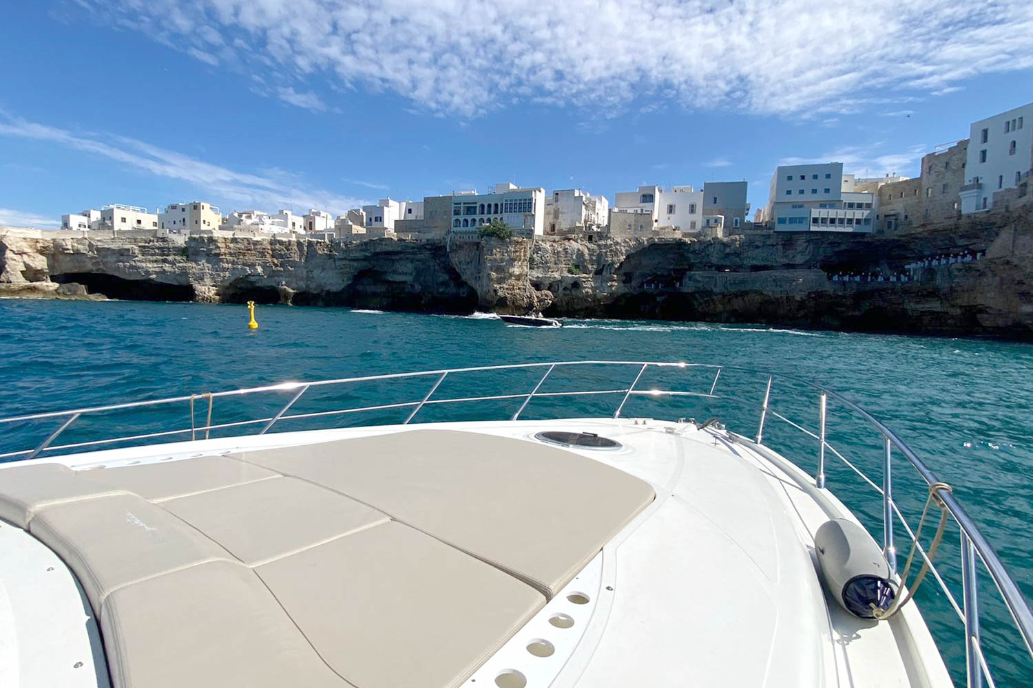 Superyacht luxury tour in Polignano a Mare